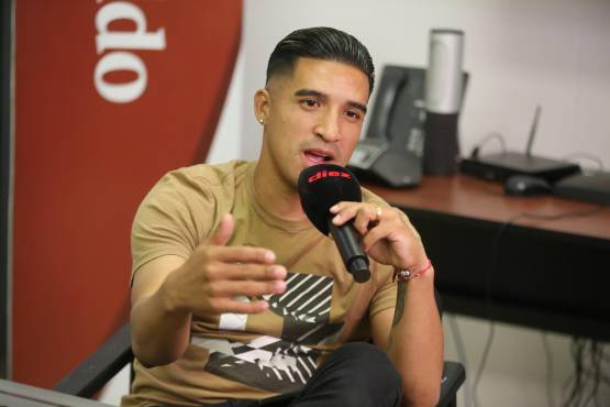 Michaell Chirinos sueña con el pentacampeonato con el Olimpia. Foto: David Romero.