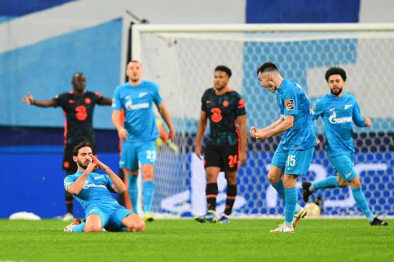 Magomed Ozdoev marcó el gol del empate 3-3 del Zenit en el último suspiro.