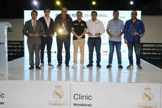 Con gran éxito se clausuraron los Clinics de la Fundación Real Madrid y Diunsa en Tegucigalpa