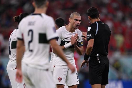 Pepe se mostró molesto tras la eliminación de la Selección Portuguesa en la Copa del Mundo en Qatar 2022.