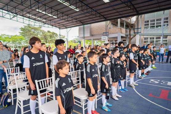 Diunsa inaugura los Clinics de la Fundación Real Madrid en Tegucigalpa, Honduras