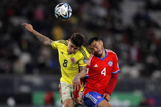 Chile y Colombia aburrieron en un partido poco vistoso que finalizó sin goles por la eliminatoria de Conmebol