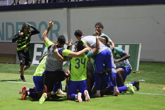 Olancho se llevó 3 puntos valiosos para meterse en los primeros lugares del Clausura 2026. (FOTO: Liga Hondubet)