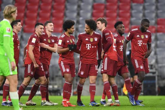 Leroy Sane, Upamecano, Lewandowski y Müller marcaron en la victoria del Bayern Munich.