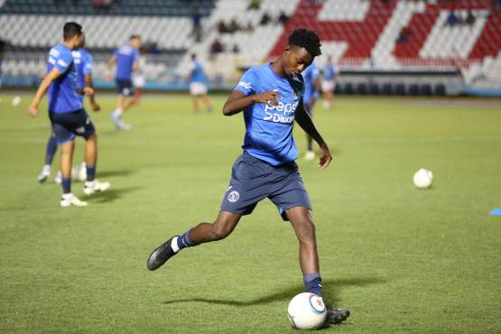 Jordan García debutará con la camiseta de Motagua en Liga Nacional. FOTOS: Cortesía David Romero / DIEZ.HN
