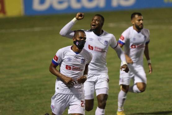 Jerry Bengtson hizo aquel último penal donde Olimpia venció a Motagua en la final del torneo Clausura 2021.