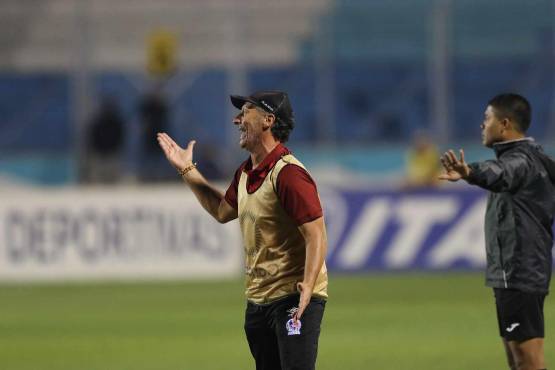 Troglio y su reacción al planteamiento de Diego Vazquez: “Nunca me esperé que Motagua se defendiera con 11”