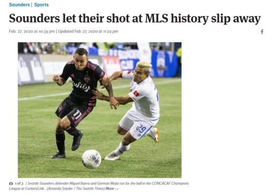 Prensa internacional destaca a Olimpia tras echar al Seattle de la Champions de Concacaf