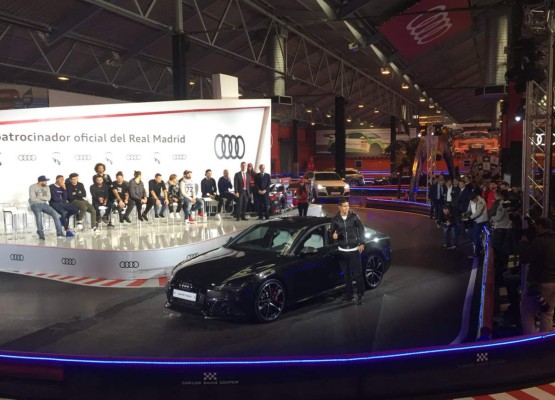 Fotos: Los espectaculares Audis que recibieron los jugadores del Real Madrid