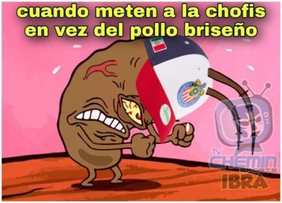 Liga MX: Los memes destrozan a Chofis López, al 'pollo' Briseño y Chivas tras la derrota ante América &nbsp;&nbsp;