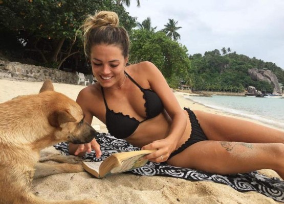 ¿De qué equipo es? Así es Aly Eckmann, la chica que enamoraba Cristiano antes de salir con Georgina Rodríguez