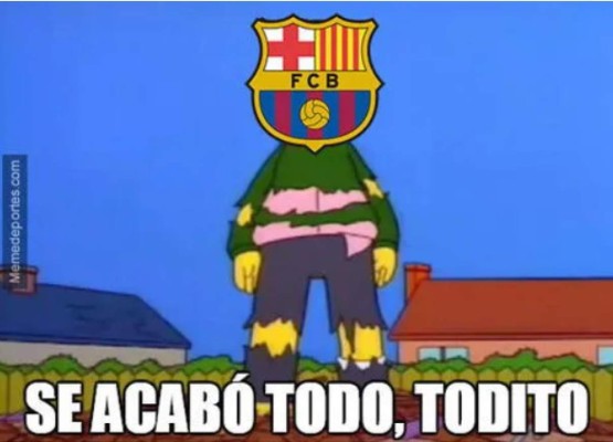 Barcelona fue goleado por el Benfica, se acercan a la Europa League y los memes los destrozan