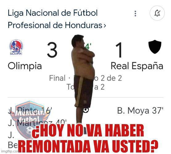No perdonan a Buba López: los memes destrozan al Real España tras perder ante Olimpia en la final de Liga Nacional