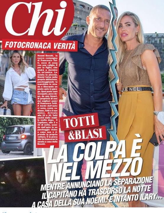 Revelan el motivo por el que Totti se separó de Ilary Blasi luego de 20 años de relación: filtraron detalles de su nueva novia