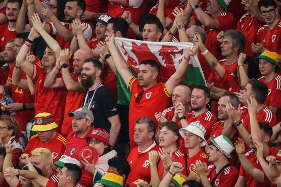 Los galeses disfrutaron de su regreso a las Copas del Mundo. En el siguiente partido se medirán a Irán.