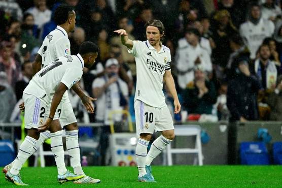 Luca Modric viene de marcar gol en la victoria del Real Madrid ante el Sevilla por la Liga Española.