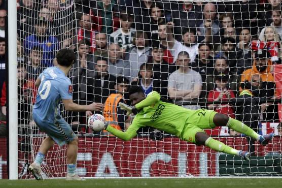 Onana fue una de las figuras del United para conseguir el pase a la final de la FA Cup.