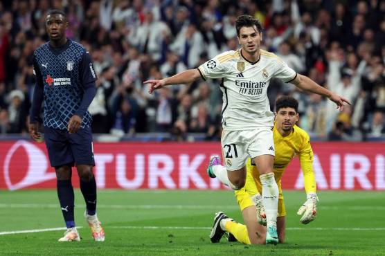 Real Madrid clasifica a los octavos de final de la Champions League tras goleada al Braga en el Bernabéu