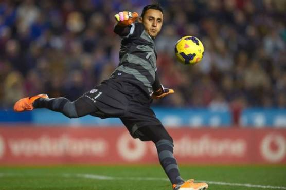 Keylor Navas se dio a conocer en la Liga Española con el Levante.
