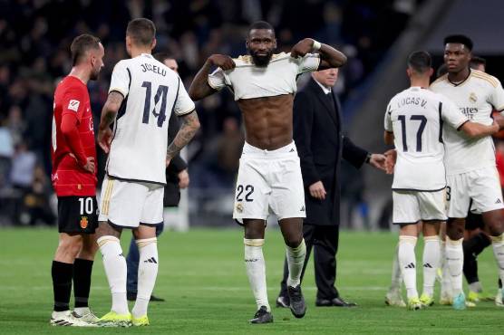 Rudiger anotó su primer gol de la temporada y fue para que Real Madrid quedara campeón de invierno.