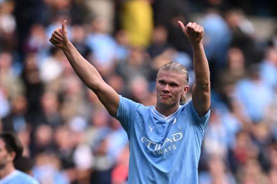 Haaland sigue anotando goles en la Premier League