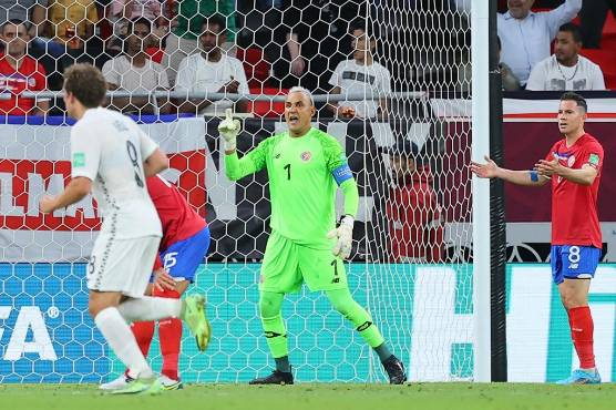 Keylor Navas ha tenido un partido relajado y sin muchas acciones de peligro.