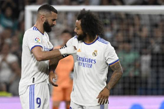 Marcelo se despidió de la afición del Real Madrid en el Santiago Bernabéu.