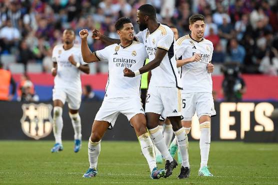 Bellingham dio la victoria al Real Madrid luego de marcar un doblete.