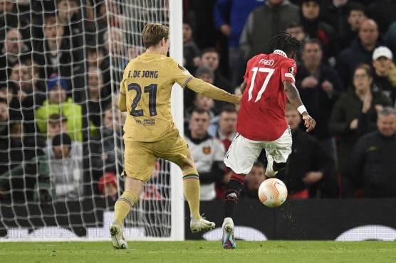 ¡Otro fracaso de Xavi! Barcelona es eliminado de la Europa League por el Manchester United de Ten Hag