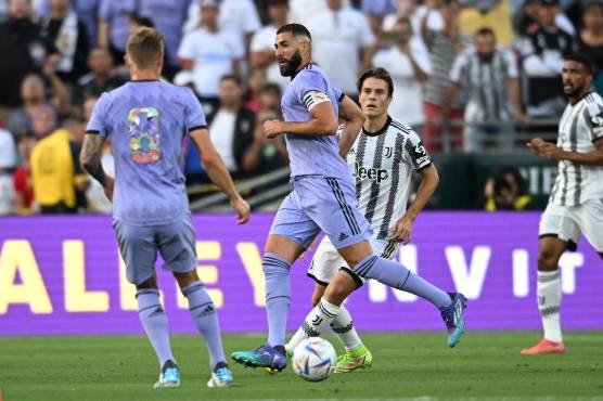Real Madrid cierra su gira por Estados Unidos venciendo a la Juventus en el Rose Bowl de Los Ángeles