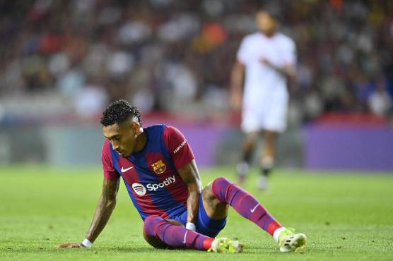 Barcelona pierde a uno de sus mejores jugadores por lesión en el bíceps femoral.