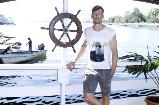 Álvaro disfruta cada momento en el Puerto ya que es su primera experiencia en el extranjero.