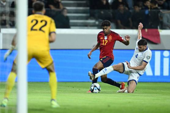 España, ya clasificada a la Eurocopa 2024, no tuvo complicaciones contra Chipre; Yamal con golazo