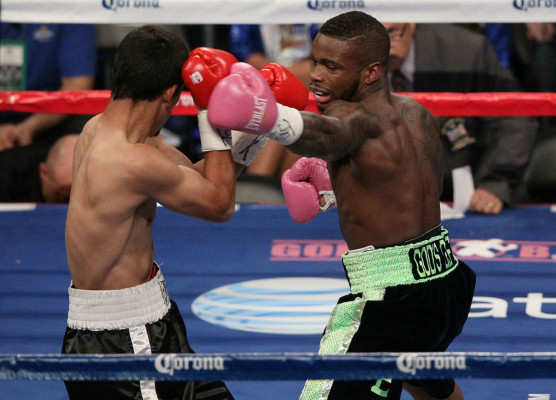 Nocaut del hondureño Eddie Gómez al mexicano Saúl Benítez