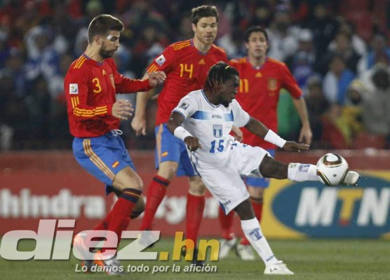 Fotos de Honduras en su debut en Sudáfrica 2010