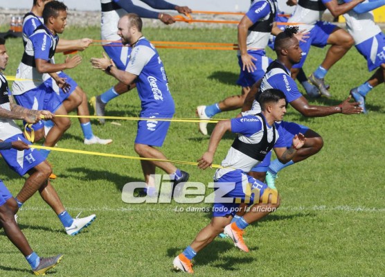 Así fue el entrenamiento de la Selección de Honduras pensando en Paraguay y Brasil