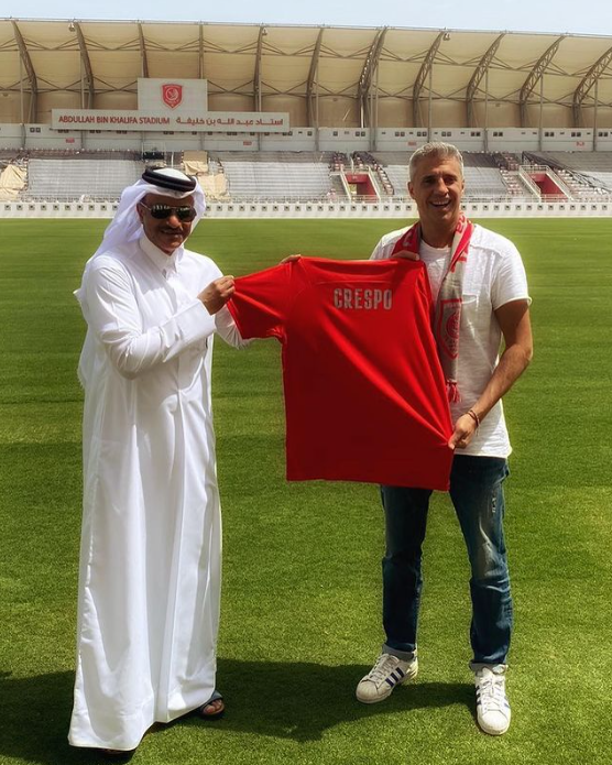 ¿Dónde está? Así es la nueva vida de Hernán Crespo muy lejos de Argentina y presenta a su nueva novia 18 años menor