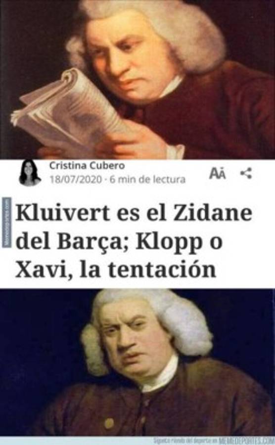 Los memes hacen pedazos al Barcelona y Messi por reaccionar tarde en la liga española