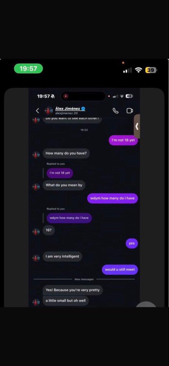Se filtra indecente chat de futbolista de la Premier con una chica de 15 años, el castigo de su club y lo que le decía: Nunca...