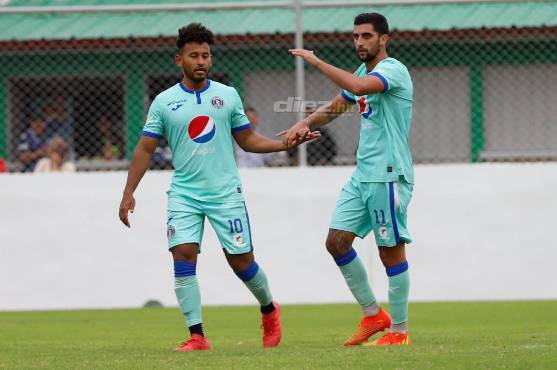 Juan Carlos Obregón y Lucas Campana son los nuevos delanteros del Motagua.