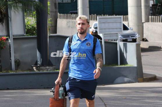 Auzmendi se reporta listo para enfrentar a Olancho FC. Foto DIEZ: David Romero.