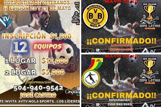 Los equipos confirmados ya se preparan para lograr hacerse del título de esta segunda edición.