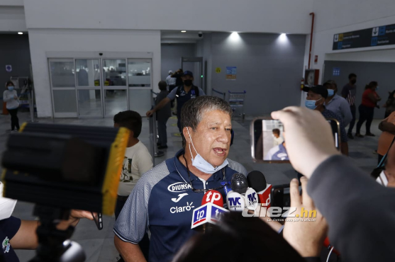 “Bolillo” Gómez atendió a la prensa luego del empate 1-1 contra Panamá en la Octagonal de Concacaf. Foto: Neptali Romero.