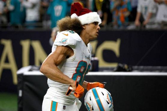 Mack Hollins es uno de los mejores jugadores de los Dolphins .