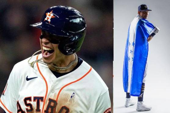 Mauricio Dubón siempre porta con orgullo la bandera de nuestro país.