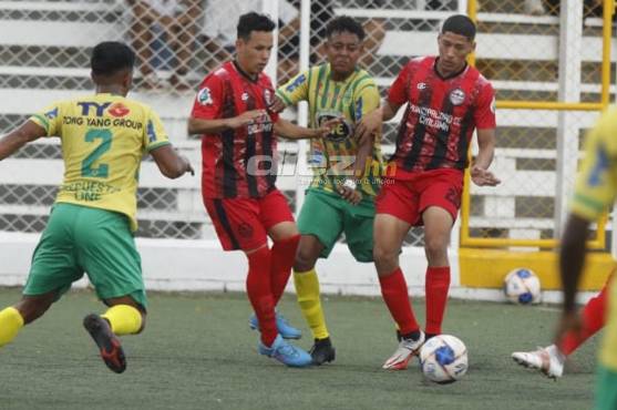 En la cancha La Pradera de San Pedro Sula, Choloma venció 1-3 al Parrillas One.