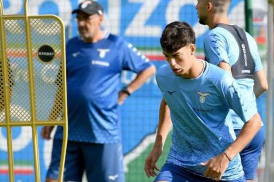 Valerio Marinacci, ya ha tenido la oportunidad de compartir con el primer equipo que dirige Maurizio Sarri.