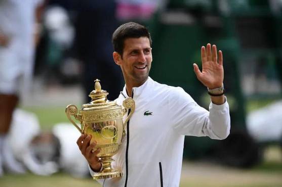 Este año el serbio fue campeón de Wimbledon por séptima vez.