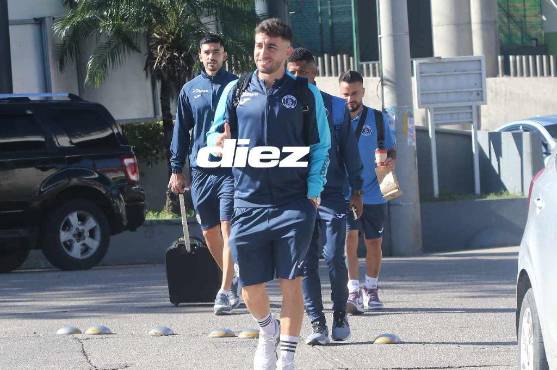 Motagua viajó a San Pedro Sula con la confianza a tope para enfrentar a Real España. Foto: Alex Pérez