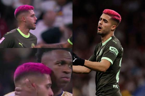 Vinicius fue a consolarlo tras el pitazo final.